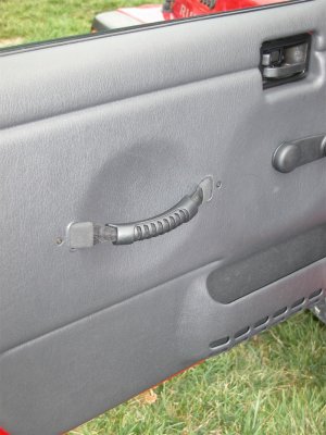 Jeep Wrangler Door Pull Straps - Rugged Ridge - Black - `97-`06